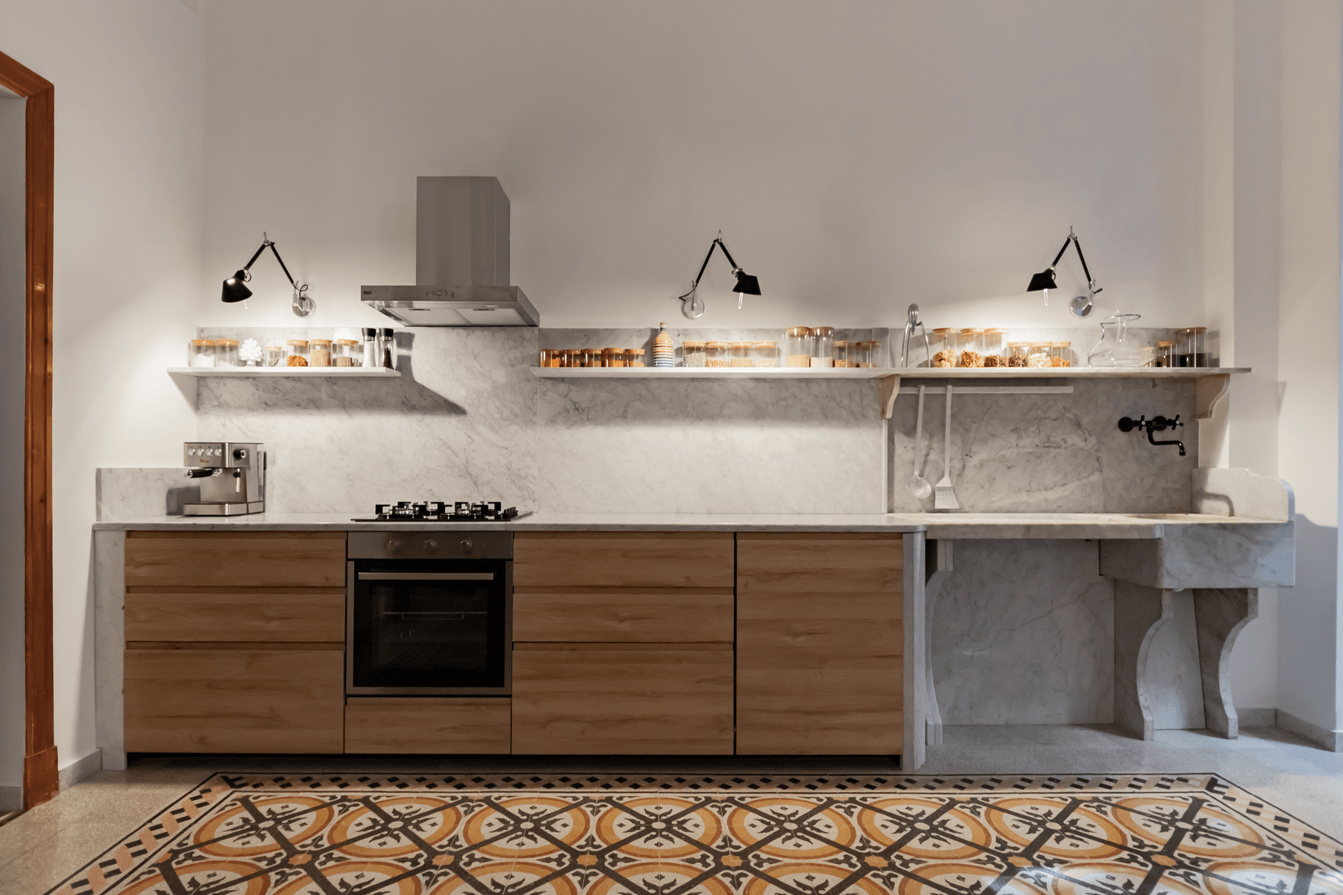 Parioli, cucina contemporanea